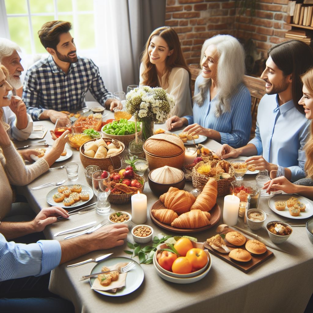 Salle pour repas après obsèques